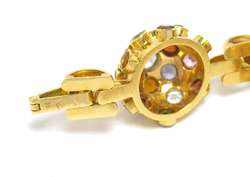   SPUTNIK 16.65ct Multi Gem 3pcs Bracelet, Ring & Earring SUITE  