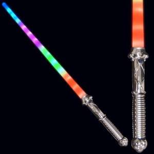 Layered 4 Color Rainbow LED Light Up Saber Toys & Games