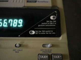 Texas Instruments TI 5630 Green Screen LED Printing Desktop Calculator 