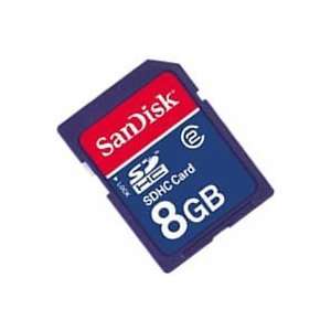  8GB SDHC (Secure Digital HC) Card Sandisk SDSDB 8192 or 
