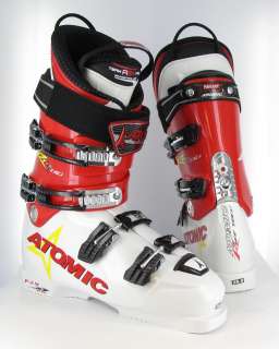 Atomic RT TI 130 White/Red 2010 Ski Boots 25.0  
