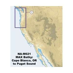  C MAP MAX NA M621   Cape Blanco OR Puget Sound   SD Card 
