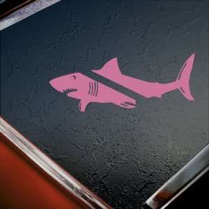  Shark Diver Scuba Dive Flag Pink Decal Window Pink Sticker 