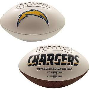    San Diego Chargers Signature Series Football