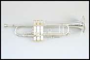   Silver Flair Intermediate Bb Trumpet MVW Gold Plated Trim 192786