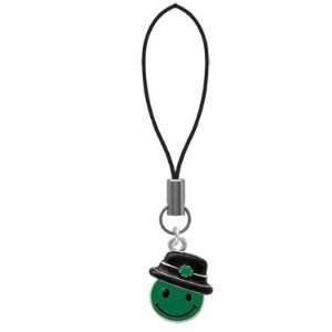    Good Luck Smiley Face   Cell Phone Charm [Jewelry] Jewelry