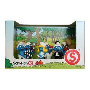  Schleich Smurf Pack   Ready, Set, Action Toys & Games