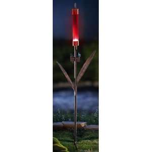  Solar Lighted Cattail Garden Stake By Collections Etc 