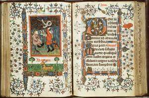 Illuminated vellum manuscript art instructn images CD  