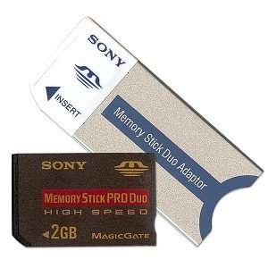  Sony MSX M2GN 2GB High Speed Memory Stick Pro Duo w 