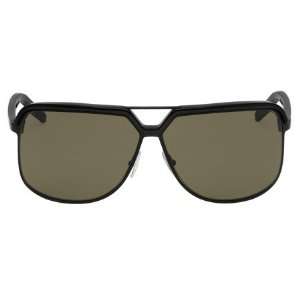   Dior 0108 Black Frame/Amber Lens Metal Sunglasses