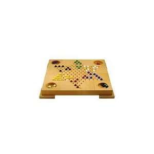    Michael Graves Chinese Checkers Wooden Board Game: Toys & Games