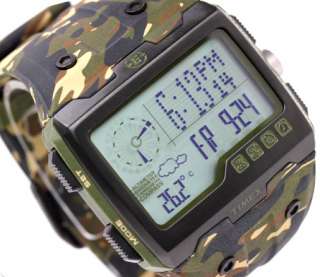 Timex Expedition WS4 Green Camoflage MILITARY OPS Edition Watch T49840 