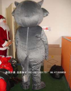Big Big Wolf Mascot Costume Outfit Suit Fancy Dress 37403  