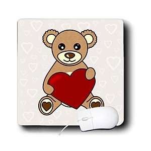 com Janna Salak Designs Teddy Bears   Valentines Day Cute Brown Teddy 