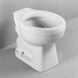   Civic Round Front Flush Valve Toilet Bowl from Civic Series 3195 1.25