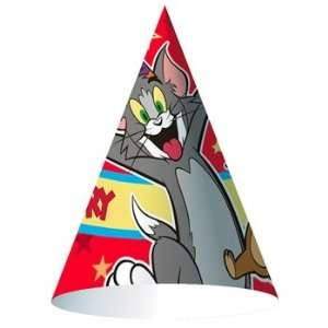  Tom and Jerry Cone Hats (8) Party Supplies Toys & Games