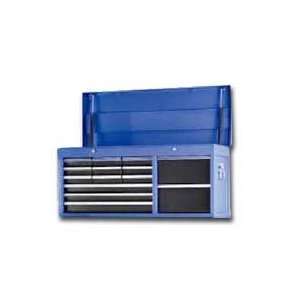  41 14 Drawer Tool Chest   Blue and Black Automotive