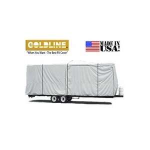  Long Life RV Cover for Travel Trailer 14 16 Foot, Grey Automotive