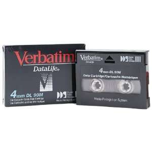  Verbatim 2.0GB 4MM 90M DL DDS1 Data Cartridge Electronics