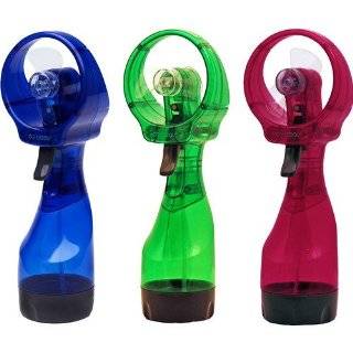 O2 COOL 8101G Deluxe Water Misting Fan (Assorted Colors)(Sold 