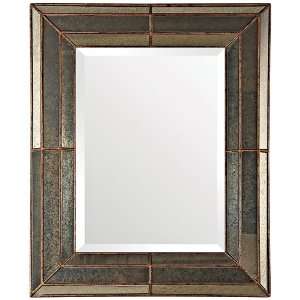   Glass Frame with Gold Finish 35 High Wall Mirror