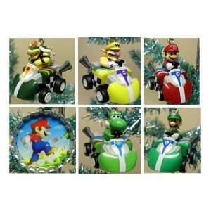   Luigi, Yoshi, Wario and Unique Mario Bottle Cap Ornament Toys & Games